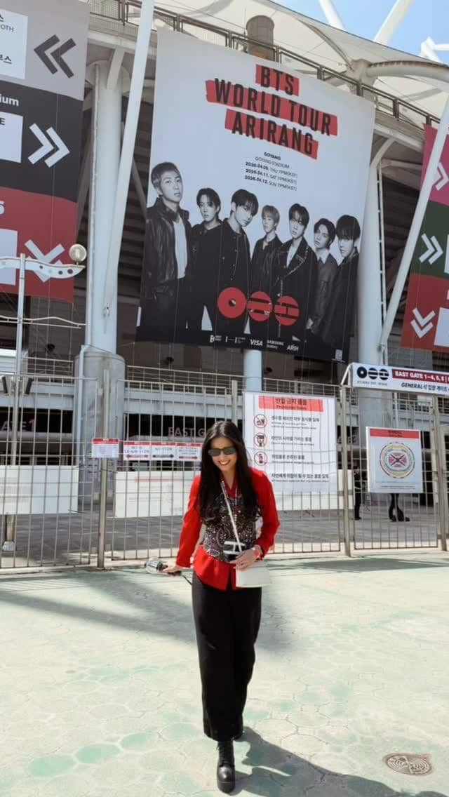 Yunita Siregar nonton konser BTS hari ke-3