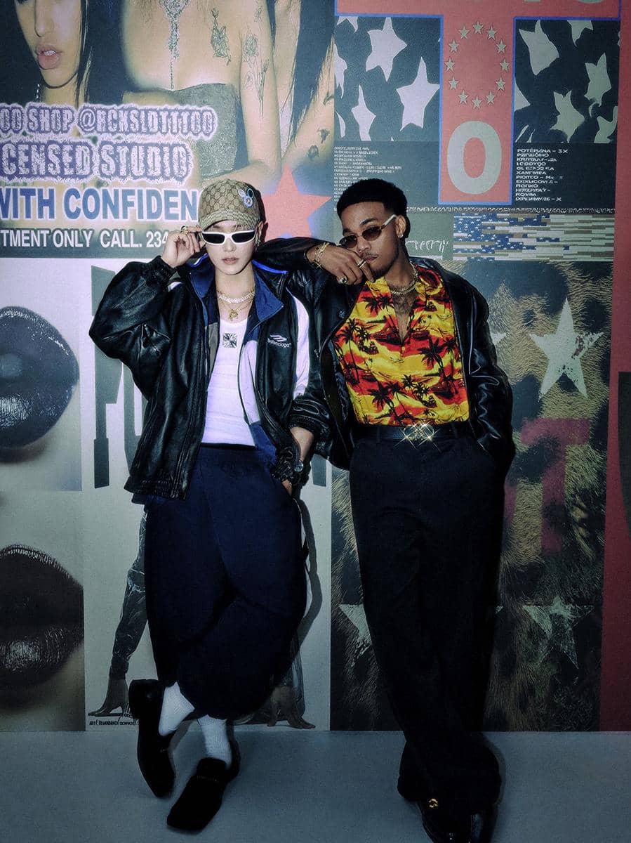 potret Taeyong NCT dan Anderson .Paak 