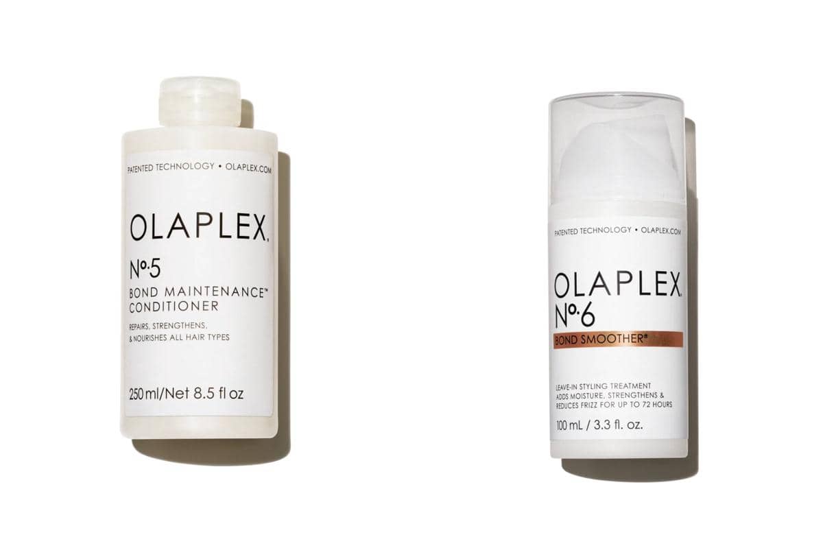 Kolase produk Olaplex 