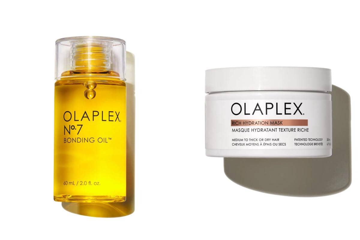 Kolase produk Olaplex 