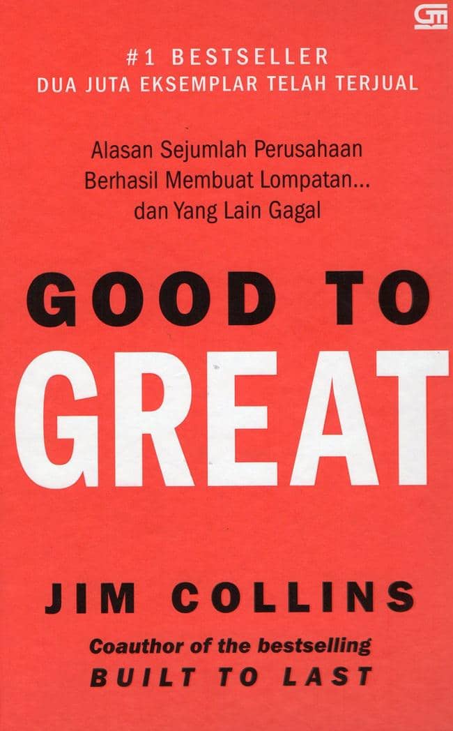Cover buku "Good to Great" (foto via Gramedia)