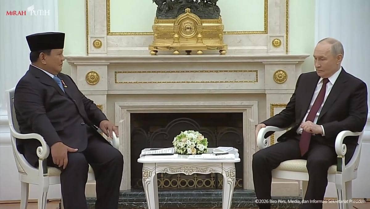 Bertemu Putin di Rusia, Prabowo Ingin Konsultasi Situasi Geopolitik