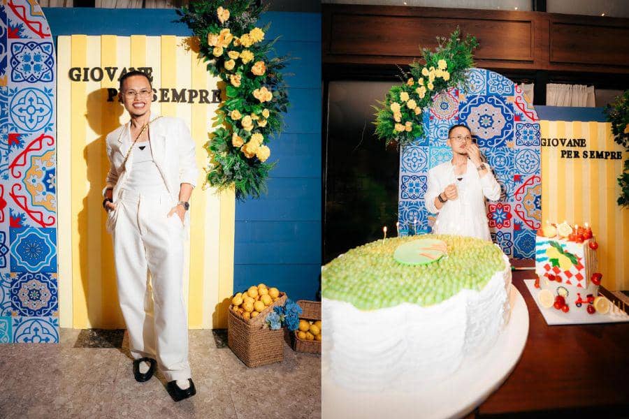 Dekorasi Birthday Party Wanda Hara, Bergaya Mediterania!