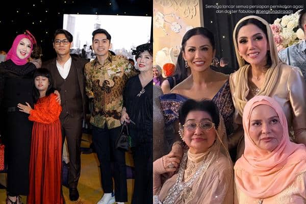 Deretan Tamu Artis di Pernikahan Teuku Rassya dan Cleantha Islan