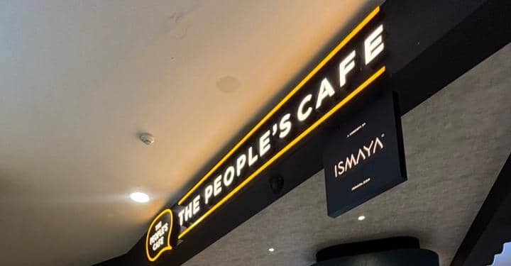 Gerai pertama The People’s Cafe di Lantai Ground Pollux Mall Paragon Semarang. (Dok. Ismaya)