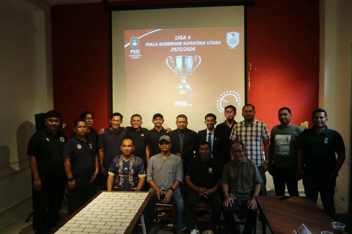 Match coordinator meeting Semi final Liga 4 Piala Gubernur Sumut (dok.PSSI Sumut)