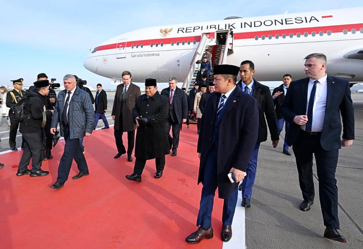 Prabowo Tiba di Moskow, Bakal Bertemu Putin Bahas Kerja Sama Minyak