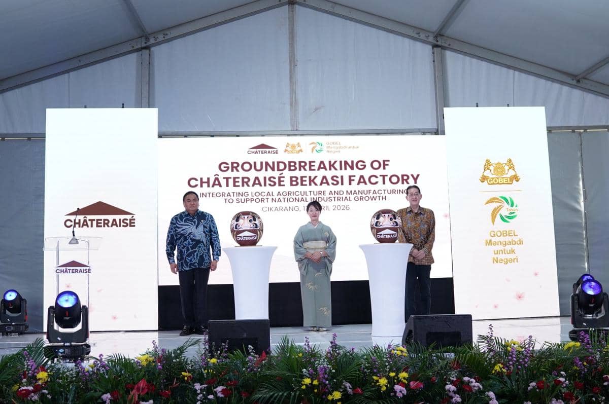 Chateraise Investasi Rp1,4 Triliun di RI, Usung Konsep Farm to Factory