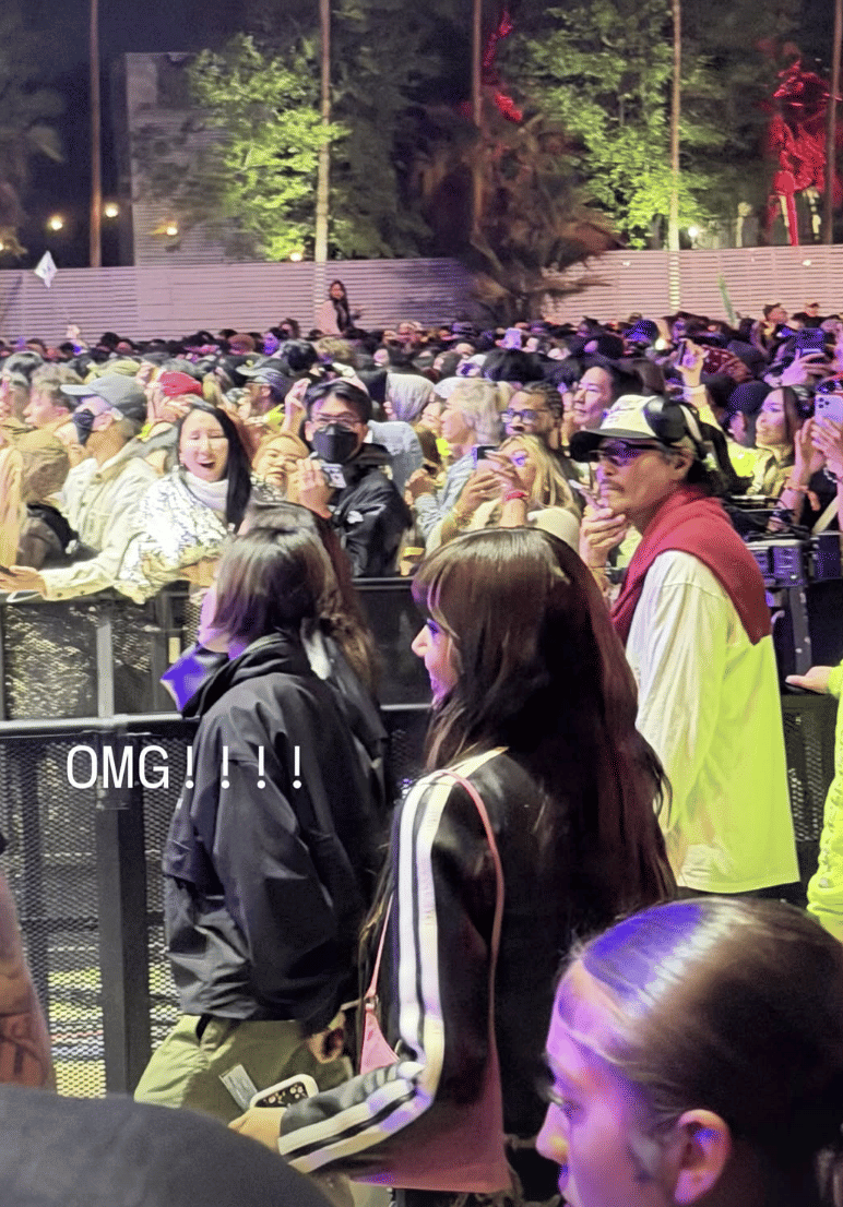 artis yang ikut nonton penampilan BIGBANG di Coachella