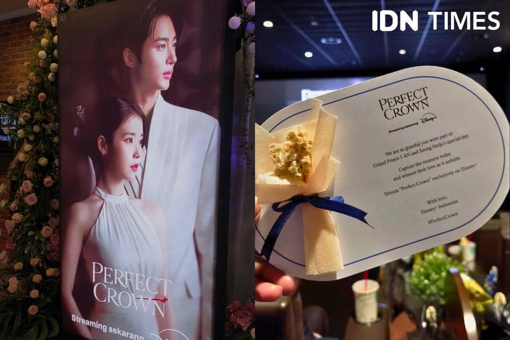 Potret suasana saat Watch Party Perfect Crown di Jakarta, Sabtu (11/4/2026)