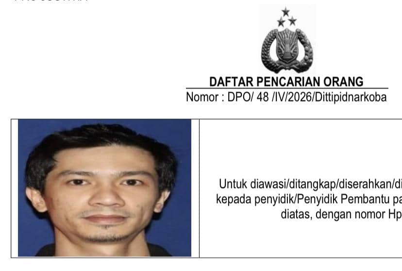Polri Buru Rekan The Doctor, Bandar Narkoba yang Suplai Whiterabit
