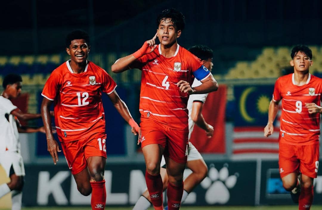 Timnas Indonesia U-17 Libas Timor Leste 4 Gol