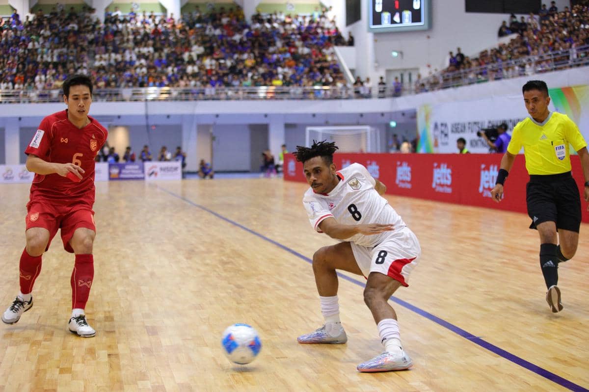Timnas Futsal Indonesia lawan Thailand di final Piala AFF 2026. 