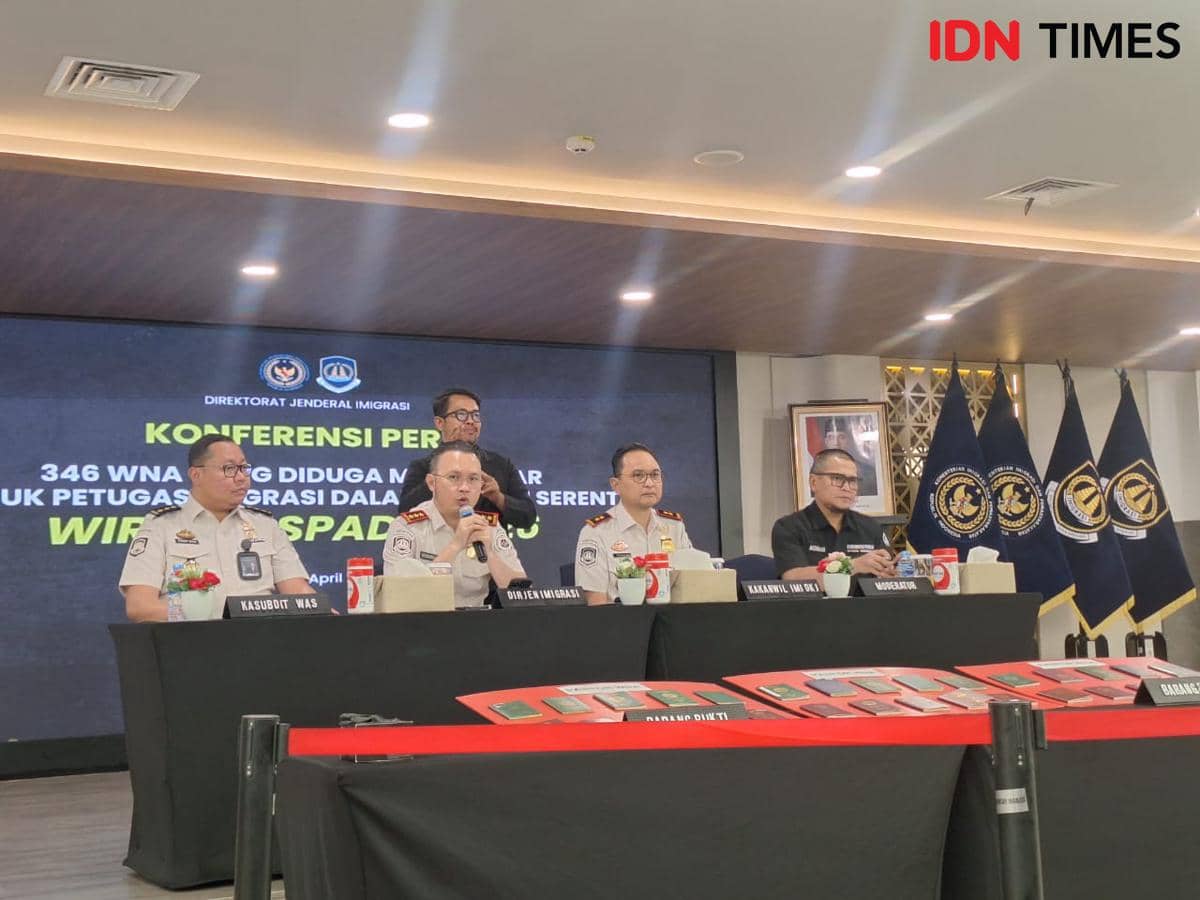Imigrasi Ungkap Celah PMA Fiktif, 346 WNA Terjaring Operasi Nasional