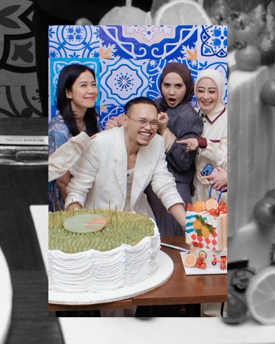 Gaya Artis di Ulang Tahun Wanda Hara (instagram.com/wanda_haraa)