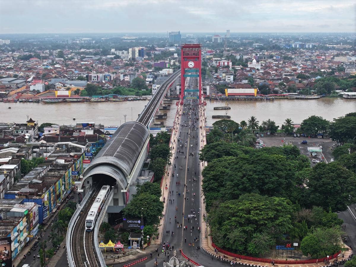 Dishub Palembang Akui Kemacetan Uji Coba CFD karena Kurang Personel