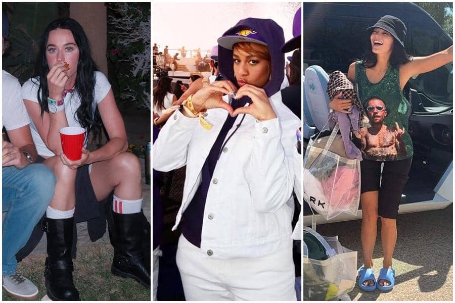 7 Gaya Para Seleb di Bieberchella, Kyllie Jenner sampai Katy Perry!