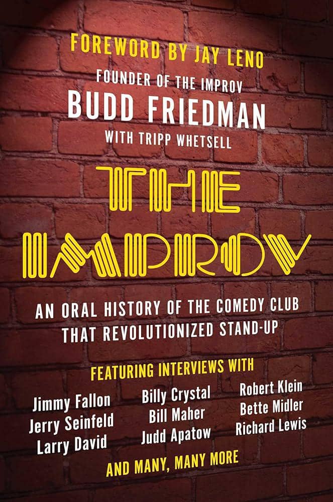 Cover buku "The Improv: An Oral History of the Comedy Club that Revolutionized Stand-Up" (foto via Amazon)