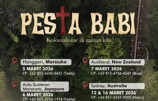 Flyer Nonton Bareng Pesta Babi (Dok. Facebook Farid Gaban)