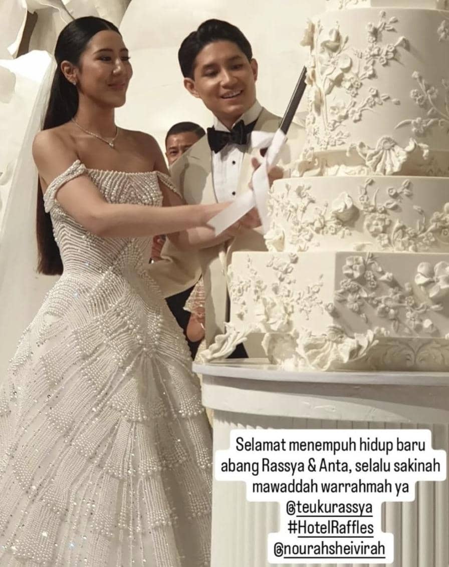 Resepsi Teuku Rassya dan Cleantha Islan