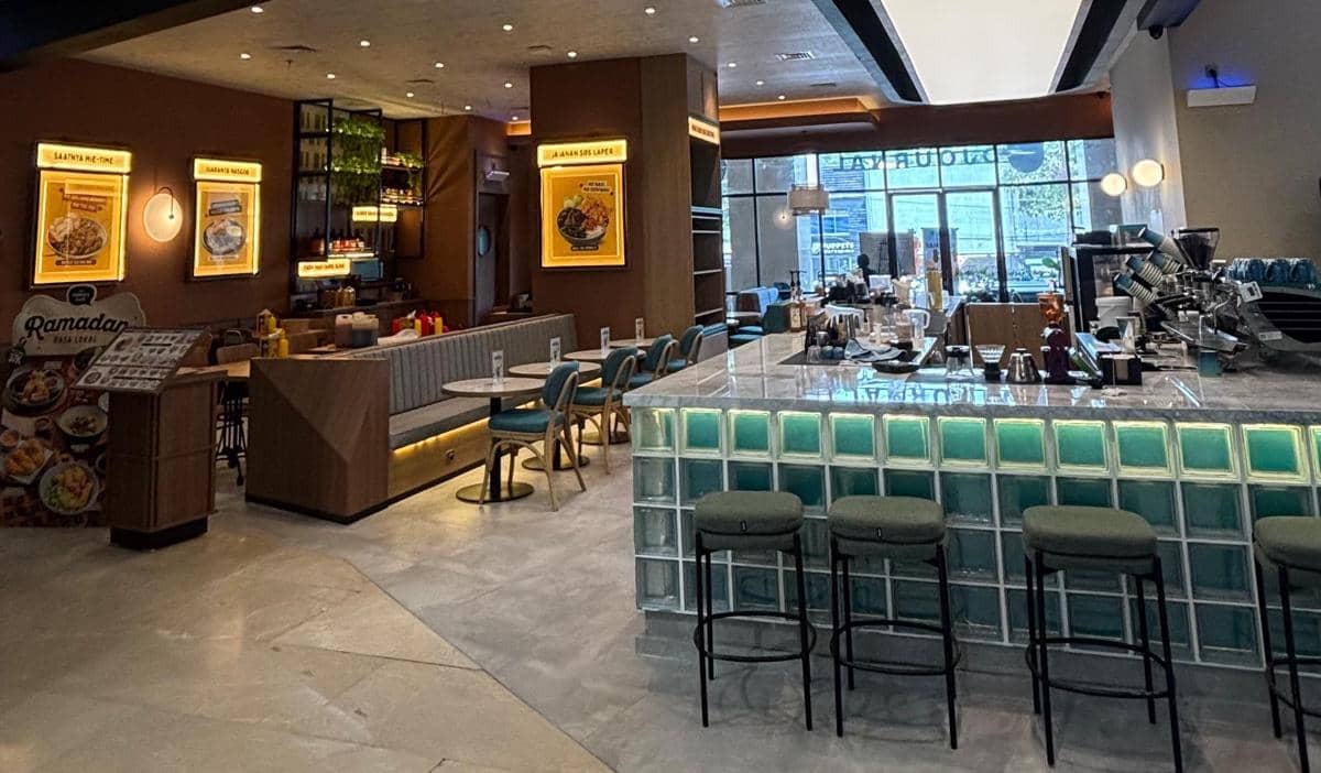 Gerai pertama The People’s Cafe di Lantai Ground Pollux Mall Paragon Semarang. (Dok. Ismaya)