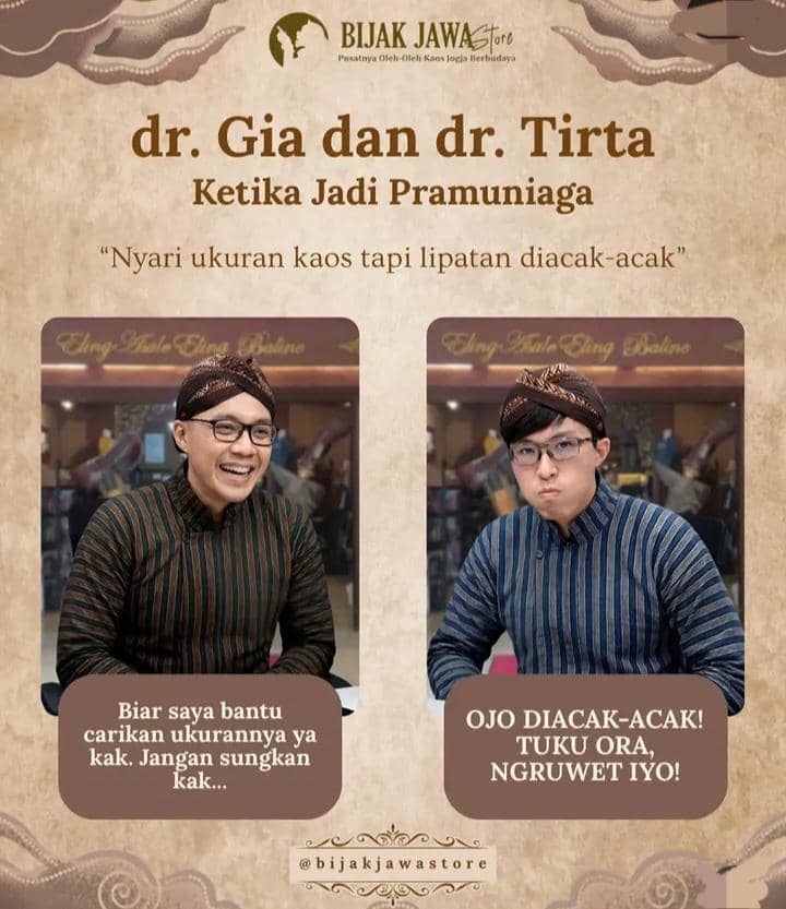 meme dr. Gia dan dr. Tirta