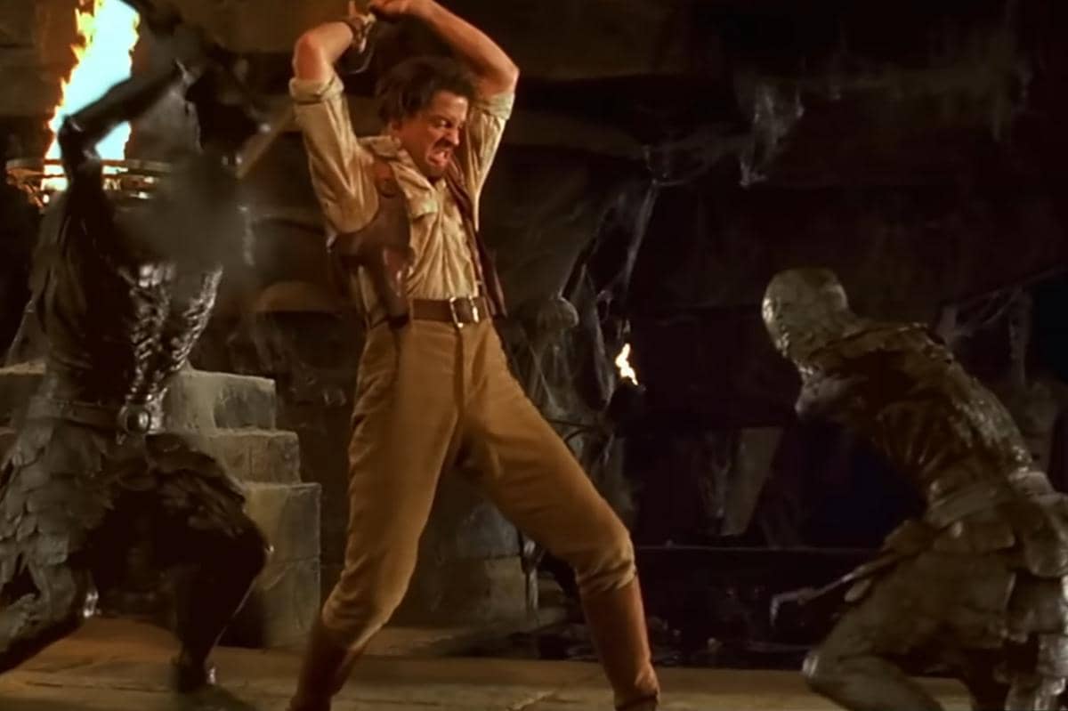 cuplikan film The Mummy