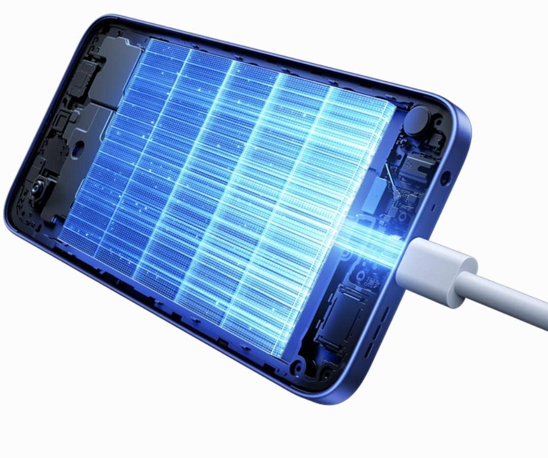 ilustrasi baterai TECNO Spark 50 4G 