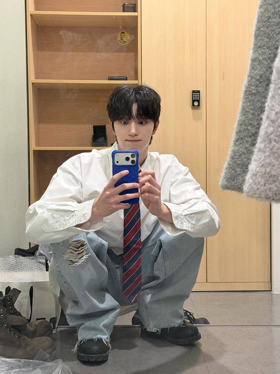 inspirasi gaya ala Kim Jae Won