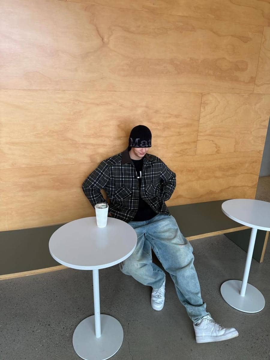 inspirasi outfit ala Kim Jae Won