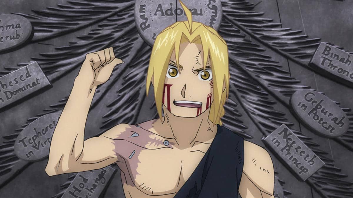 Cuplikan dari anime Fullmetal Alchemist: Brotherhood (2009)