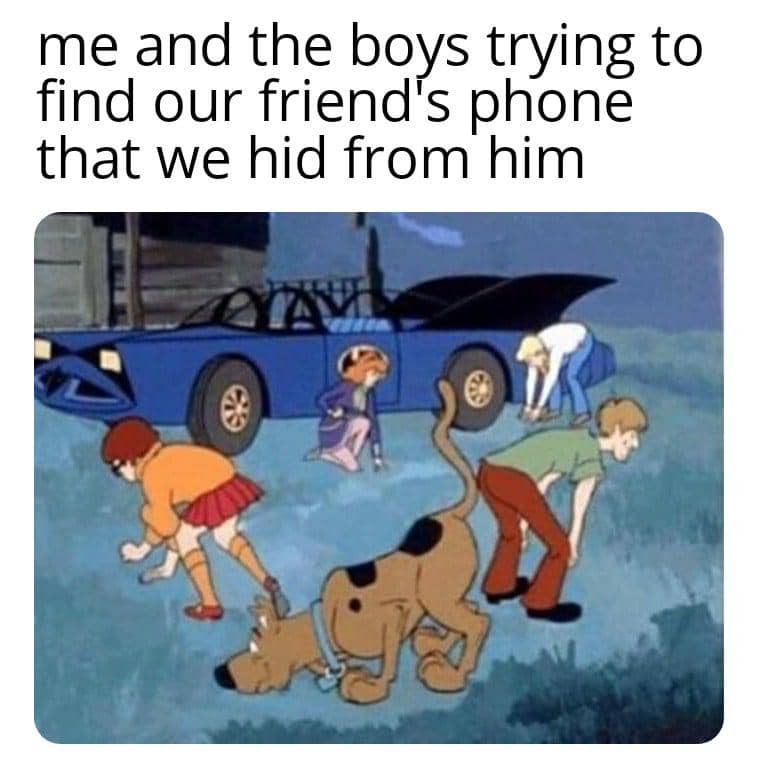 meme kartun tentang panggilan telepon