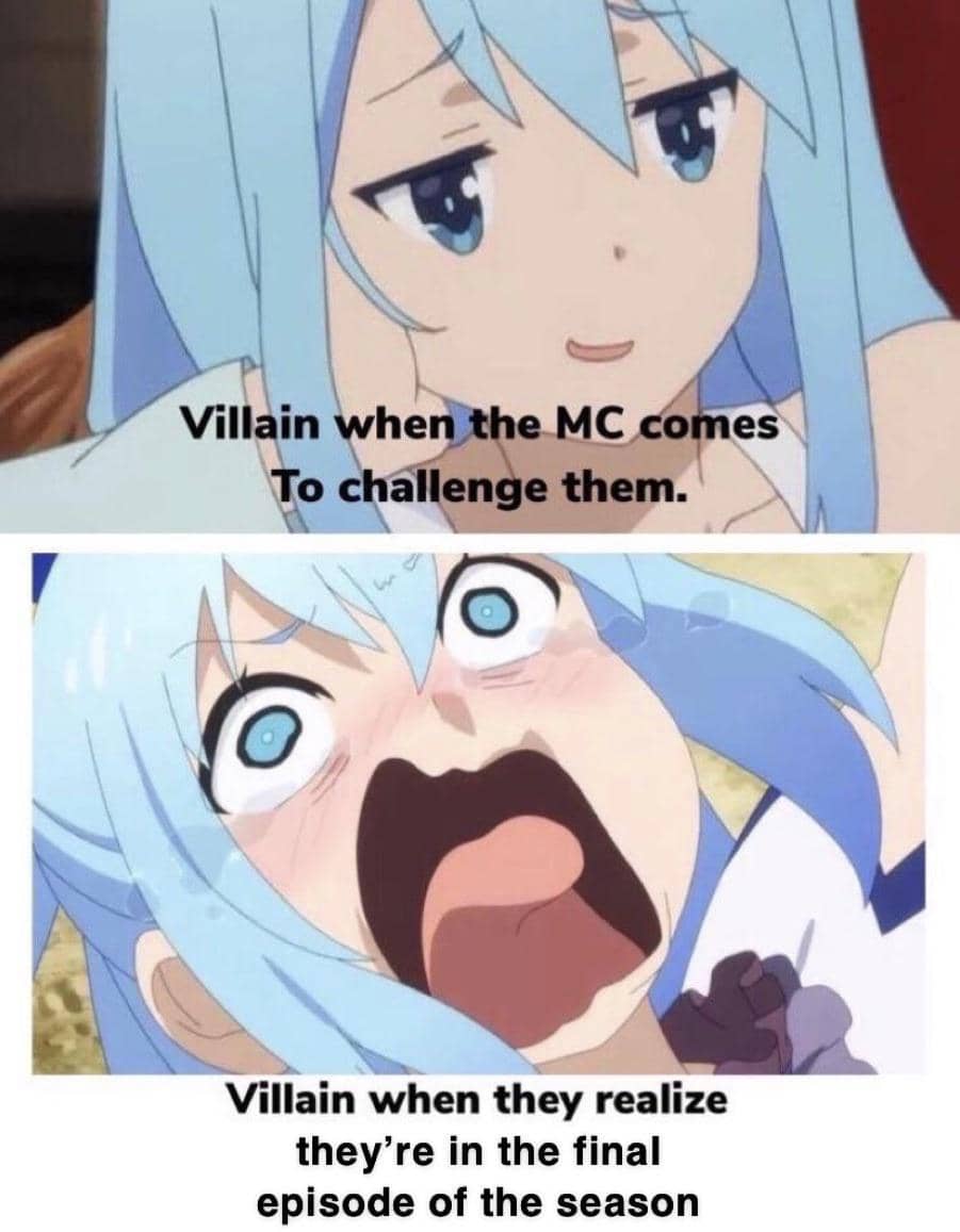 meme lika-liku menjadi penjahat di anime