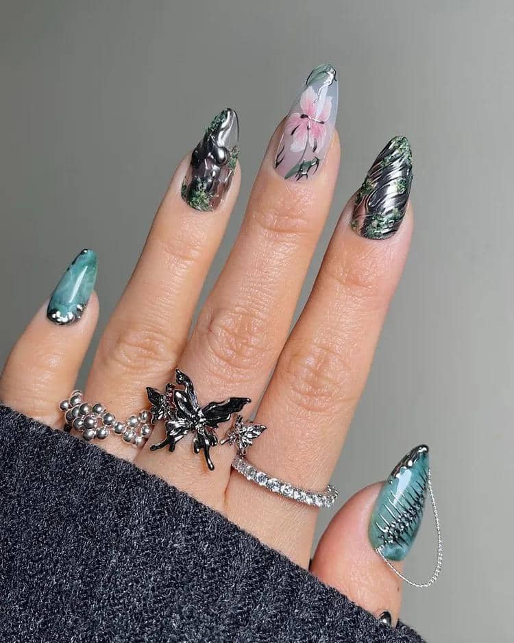 Ide nail art Euphoria 