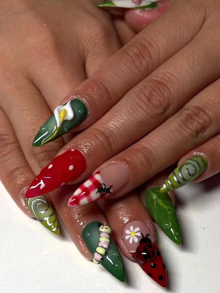 Ide nail art Euphoria