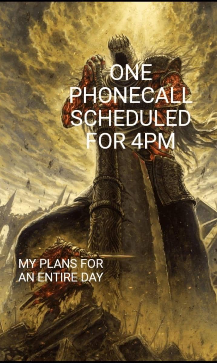 meme kartun tentang panggilan telepon