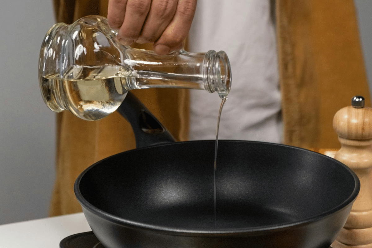 ilustrasi membuat pancake jamur