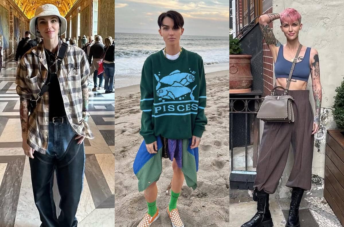 7 Gaya OOTD Ruby Rose, Sentuhan Edgy-Punk yang Nyentrik!
