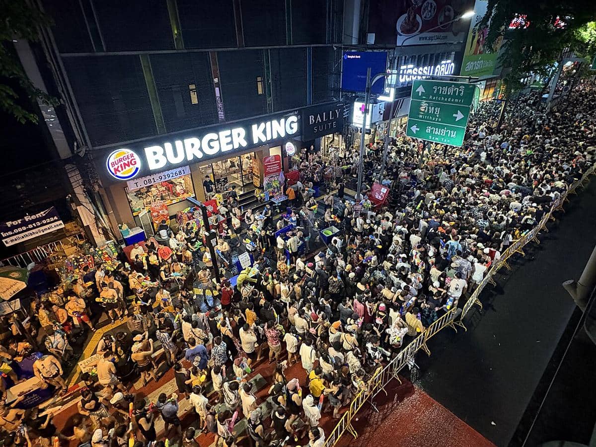Songkran di Bangkok