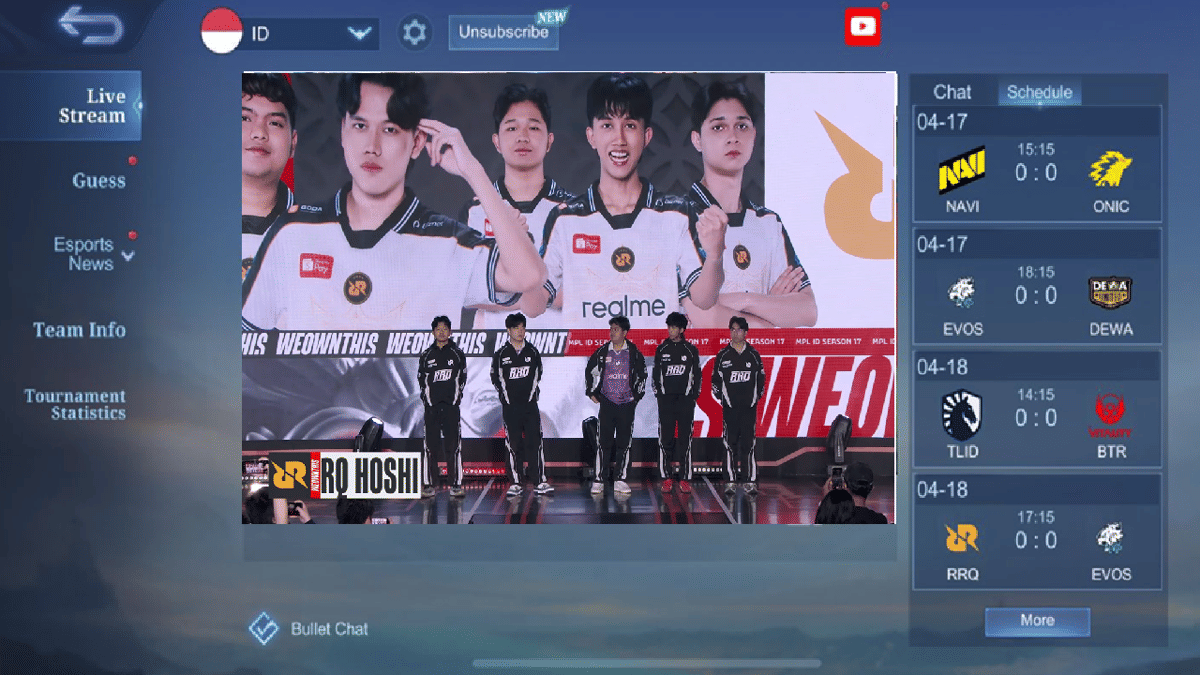 roster baru RRQ dipenuhi pemain baru