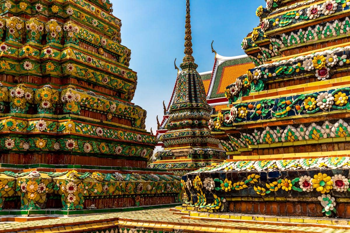 ilustrasi Wat Pho Temple