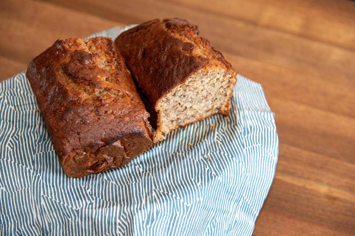 ilustrasi banana bread