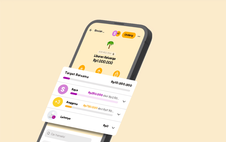 ilustrasi fitur Kantong Bersama 