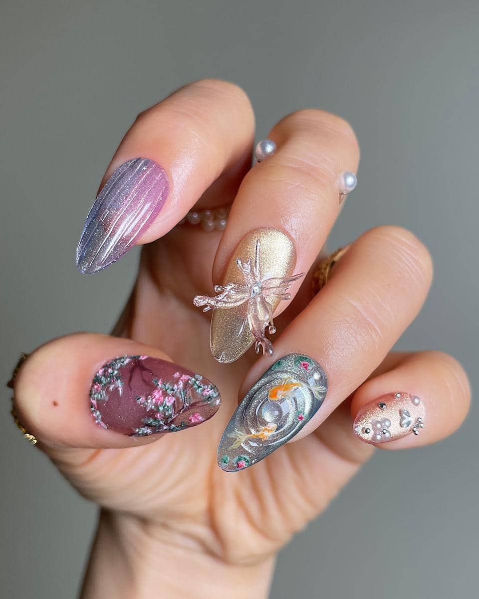 Ide nail art Euphoria