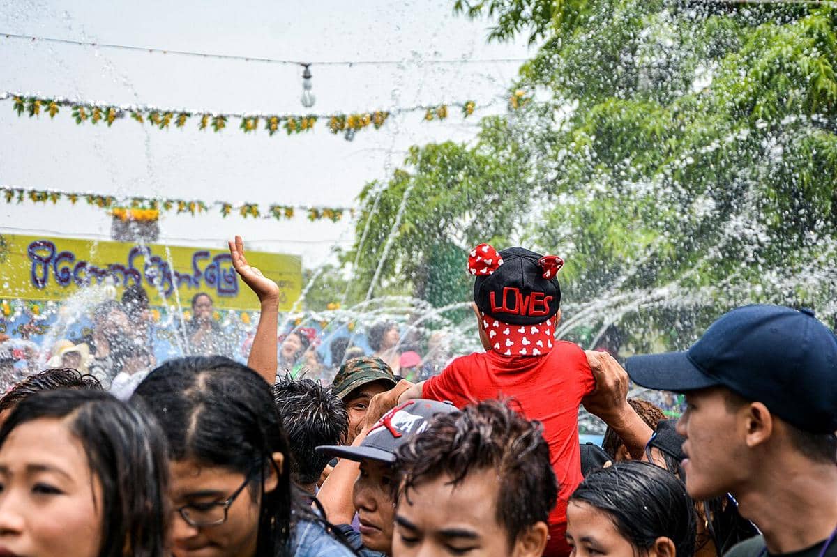 Thingyan di Myanmar