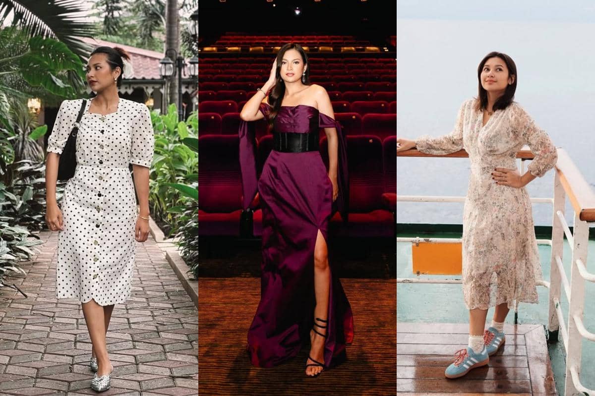 7 OOTD Dress ala Indah Permatasari, bak Dewi di Premiere Film!