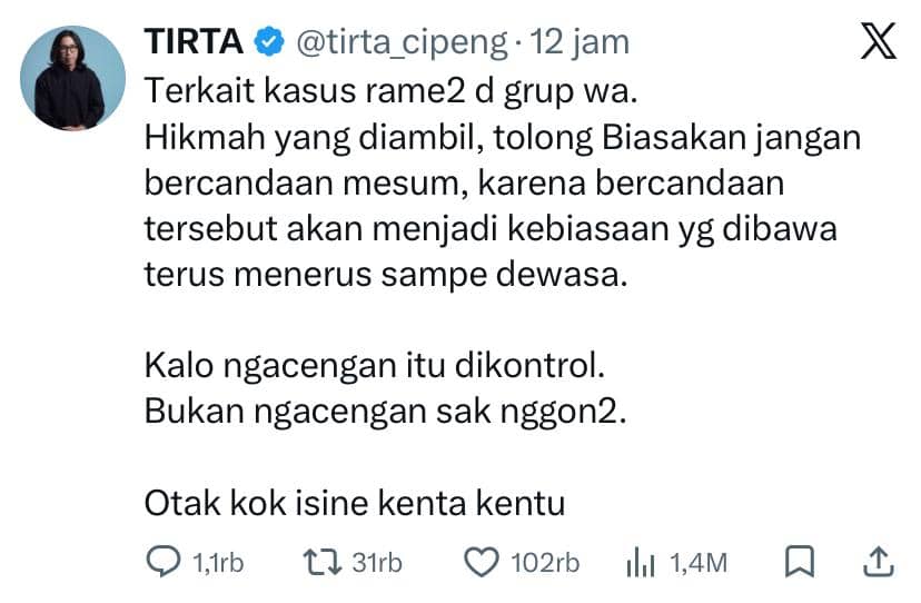 sederet artis tanggapi kasus dugaan pelecehan seksual oleh 16 mahasiswa FH UI