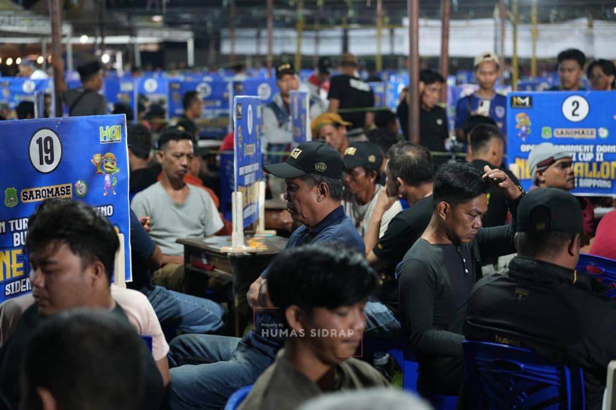 Turnamen Domino Sidrap Sukses, Bidik 10 Ribu Peserta 2027