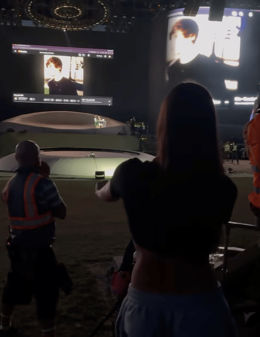 momen Hailey menemani Justin Bieber latihan di Coachella 2026