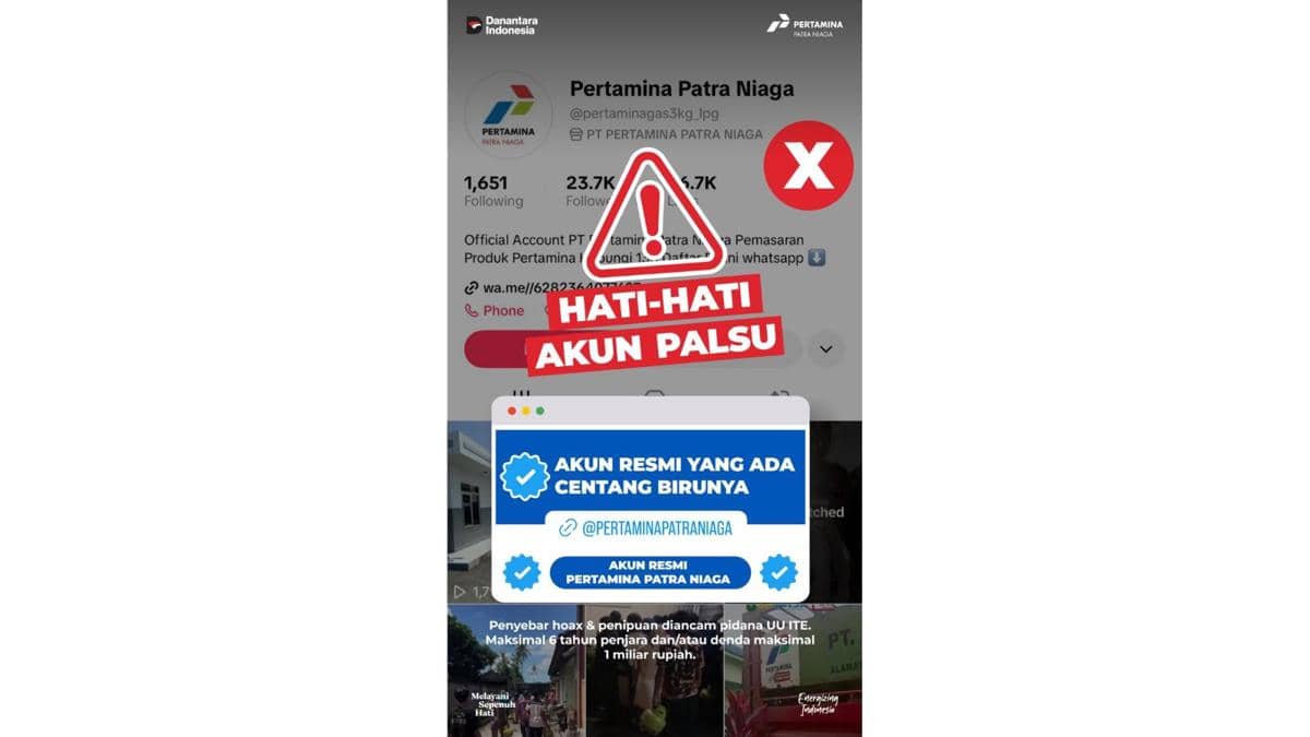 Hoaks! Informasi Pendaftaran Pangkalan LPG Berbayar Menyesatkan